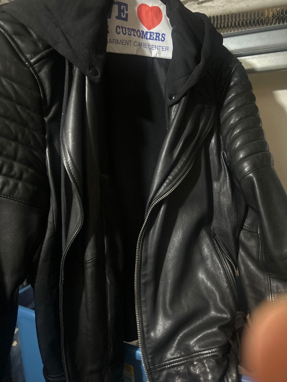 Men’s All Saints Motocycle Leather Jacket